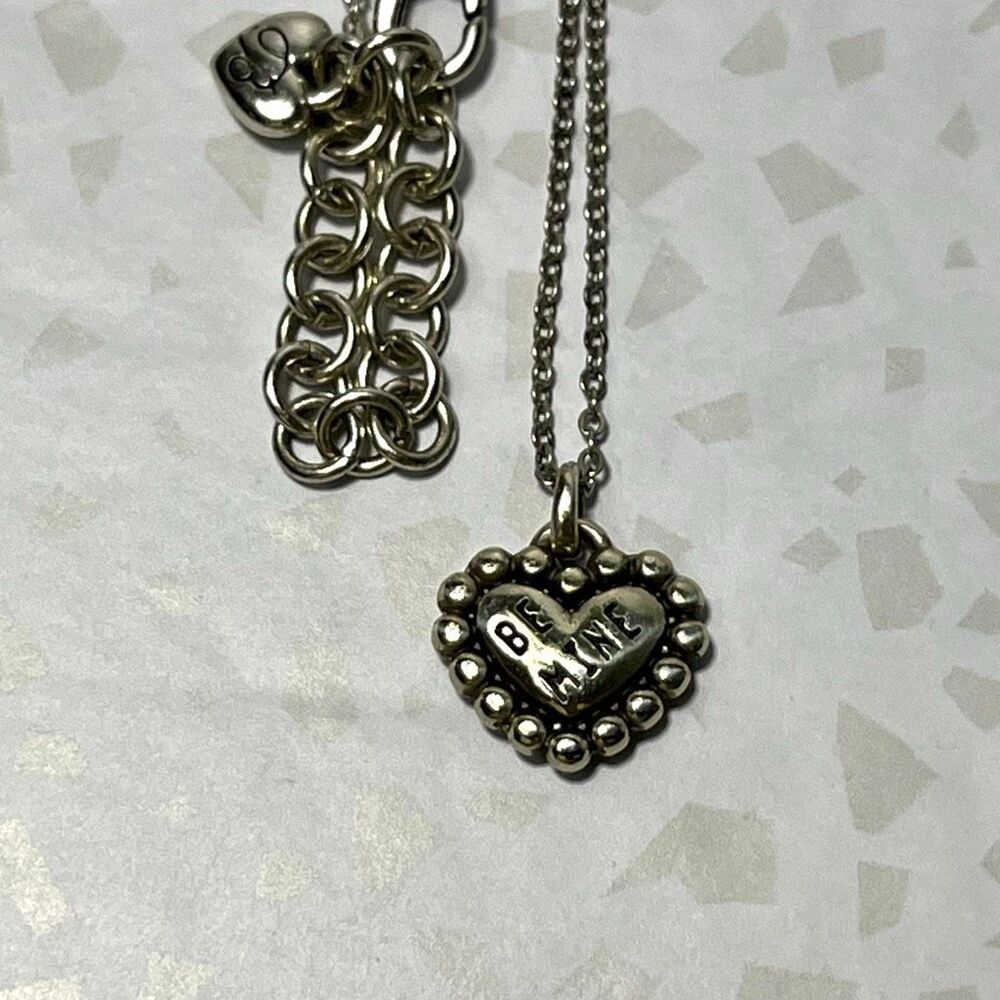 Brighton BE MINE & LOVE Reversible Necklace